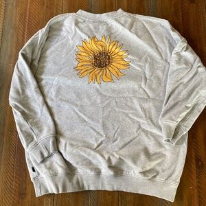 Women’s Quiksilver Sunflower Sweatshirt Top XL